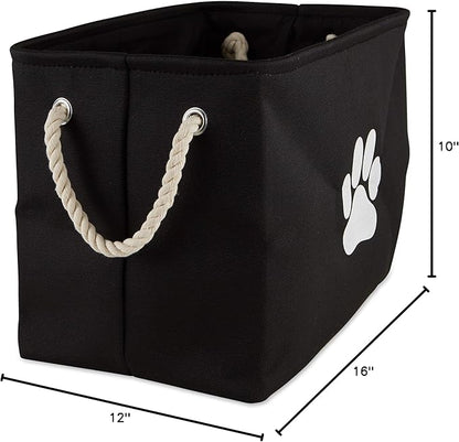 Bone Dry Pet Storage Collection Collapsible Bin, Medium Rectangle - Image 6