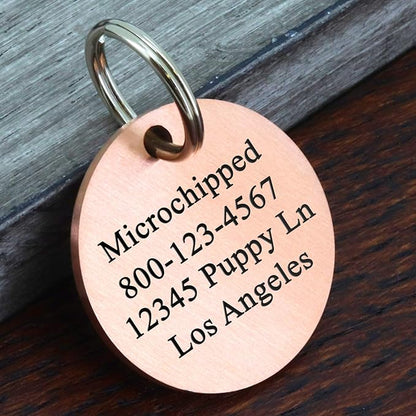 Ultra Joys Stainless Steel Dog Nametag - Image 2