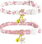 2 Pack Cotton Breakaway Cat Collars Set by Unknown