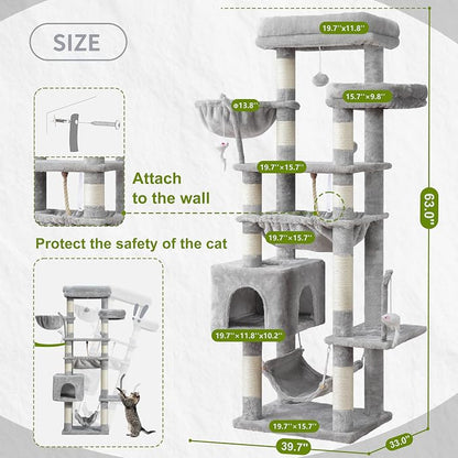 Cat Tree, Cat Tower for Large Cats - Image 7