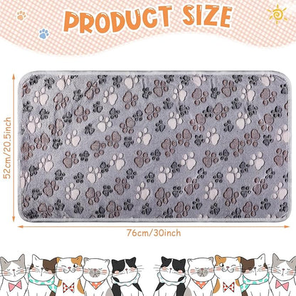 Tatuo 4 Pcs Dog Blanket for Pet Cat Blankets Indoor Puppy Teething Stuff Toys - Image 2