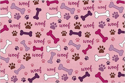 Dog Feeding Mat 20 x 12 Inch, Waterproof Non Slip Rubber Pet Bowl Pad Mat by Romart