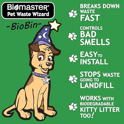 Biomaster Pet Waste Wizard BioBin Composter - Image 2
