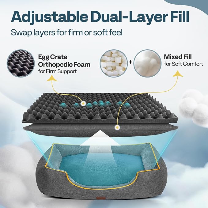 Orthopedic Dog Bed for Extra Large Dogs - Image 5