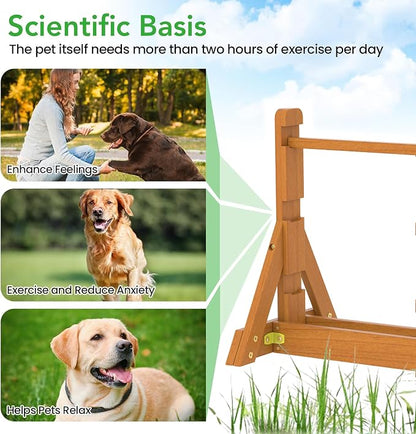 Dog Agility Set, Wooden Dog Agility Jumps & Dog Hurdles, Dog Agility Equipment - Image 8