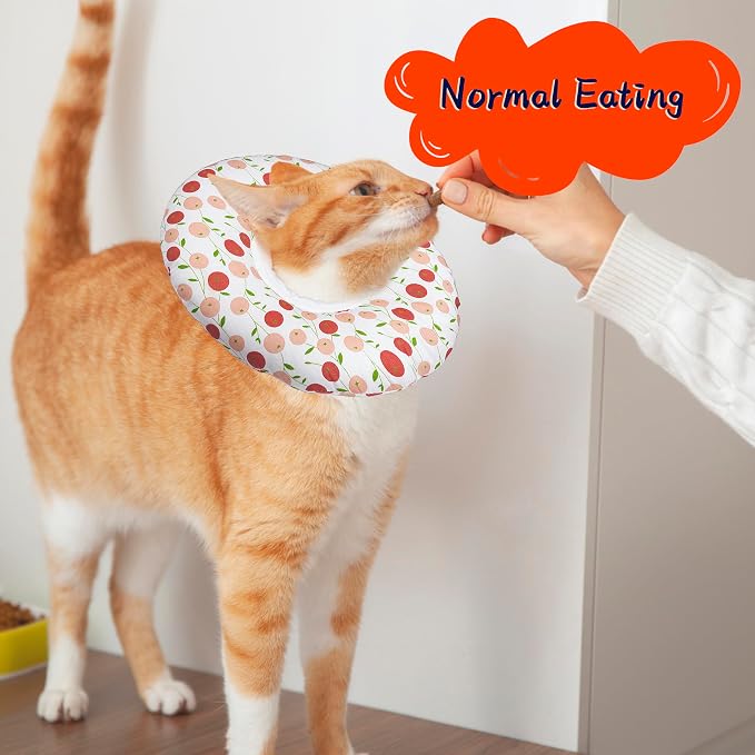 Soft Cat Recovery Cone, Adjustable E Collar - Image 4
