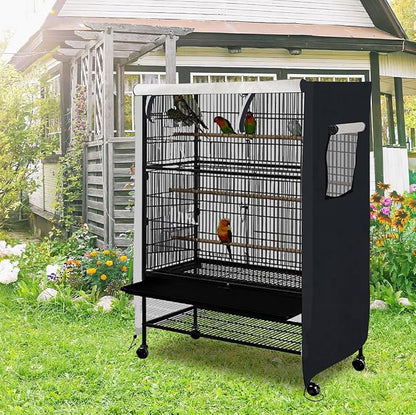 Universal Bird Cage Cover, Dark Colored Drape - Image 6