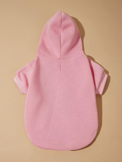 QWINEE Basic Dog Hoodie Sweatshirt Puppy Sweater Warm Cat Costumes Pet Clothes - Image 7