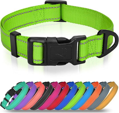 Joytale Small Dog Collar, Reflective and Adjustable Nylon Collar by Joytale