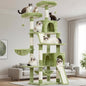 Cat Tree for Indoor Cats, Sturdy Cat Tree House by Gitelnour