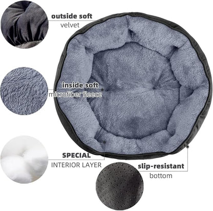 Asvin Small Dog Bed for Small Dogs, Cat Beds for Indoor Cats, Pet Bed for Puppy - Image 4