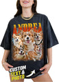 Custom Bootleg Rap Tee, Personalized Girlfriend Vintage Graphic T-Shirt by CustomsMerch