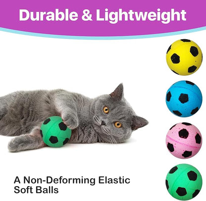 SPOT Sponge Soccer Ball Cat Toys - Image 4