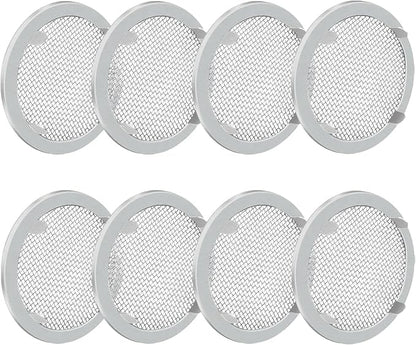 8-Pack 2" Circular Vent Covers, Steel Mesh Screen, Circular Screen by Unknown