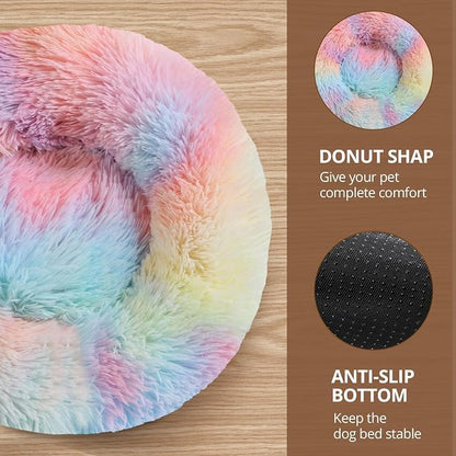 JOLLYVOGUE Calming Dog Bed for Small Dogs - Image 3