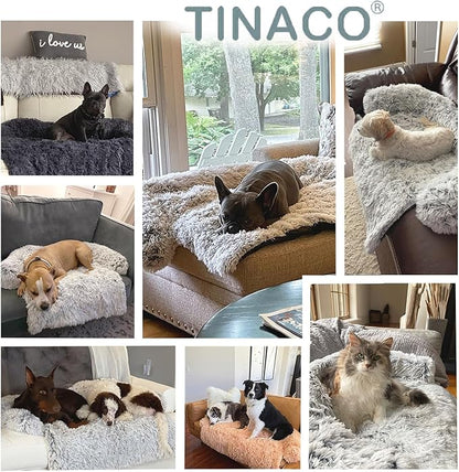 Tinaco Luxurious Calming Dogs/Cats Bed Mats, Dog Pad Washable Removable Couch - Image 3