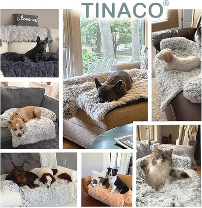 Tinaco Luxurious Calming Dogs/Cats Bed Mats, Dog Pad Washable Removable Couch - Image 3
