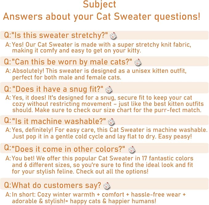 Stretchy Cat Sweater - Image 4
