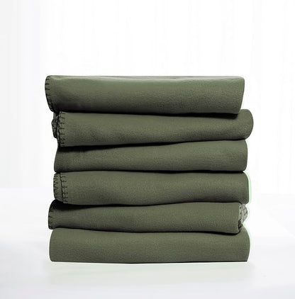 Fleece Throw Blanket Set Bulk for Travel Kids Outdoor Wedding Pet - Image 2