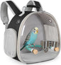 Small Bird Travel Backpack Carrier Cage by halinfer