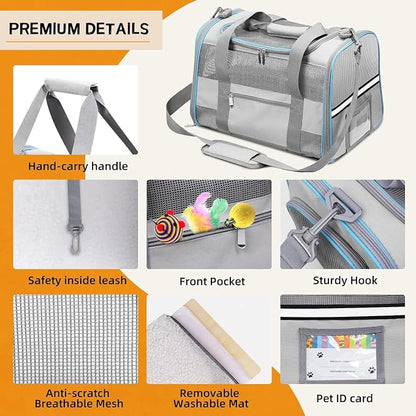 Heavy Duty 20 Inch Cat Carrier - Image 5