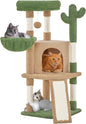 Yaheetech Cactus Cat Tree, 42in Cat Tower by Yaheetech