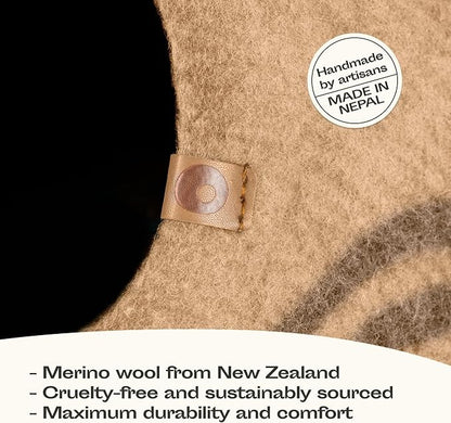 MEOWFIA Cat Cave – Premium Felt Cat Bed - Image 3
