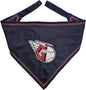 Pets First MLB Cleveland Guardians TIE Bandana, Large/X-Large. Dog Bandana by PETSFIRST