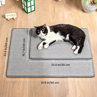 Cat Scratcher Mat, Natural Sisal Cat Scratch Pad - Image 8