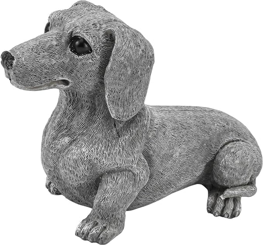 Dachshund Statue 6.7'' x 4.7'' Garden Decor by Unknown