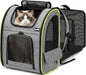 Pecute Cat Backpack Carrier XL, Expandable Pet Backpack by pecute