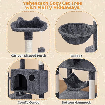 Yaheetech 64.5in Extra Large Cat Tree - Image 4
