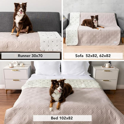 PetAmi Waterproof Couch Cover for Dogs, Waterproof Pet Blanket, Reversible - Image 4