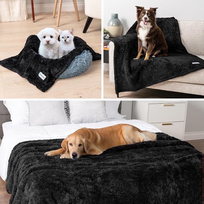 PetAmi Fluffy Waterproof Dog Blanket - Image 5