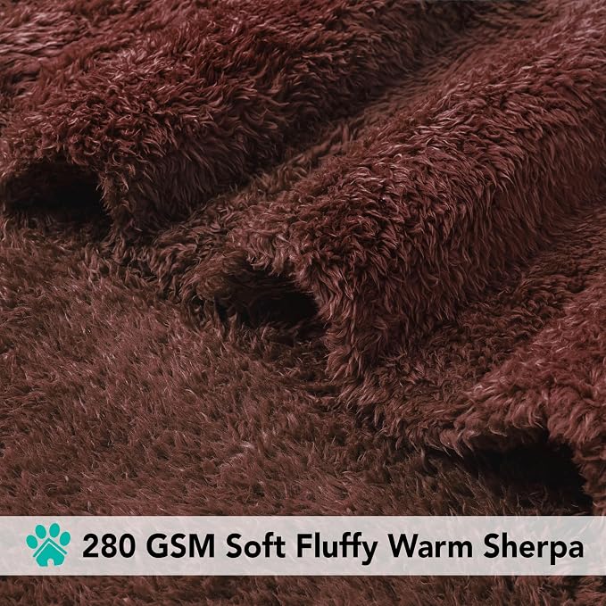PetAmi Dog Blanket for Large Dogs, Calming Pet Throw for Bed, Washable Sofa - Image 4