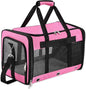 Soft Sided Cat/Dog Carrier, Collapsible Pets Travel Carriers by SWUVVI