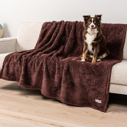 PetAmi Fluffy Waterproof Dog Blanket - Image 3