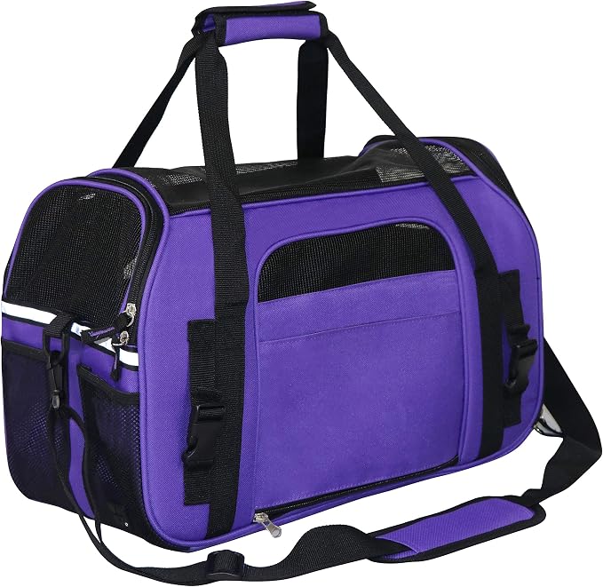 EliteField Soft Pet Carrier Soft Sided Dog Puppy Cat Carrier Travel Bag - Image 7
