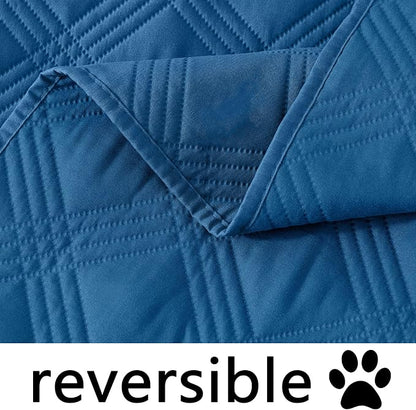 hyha Waterproof Dog Blanket, Reversible Pet Bed Blanket, Soft Sofa Couch Cover - Image 8