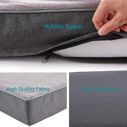 Orthopedic Memory Foam Dog Bed, Cooling Dog Beds - Image 3