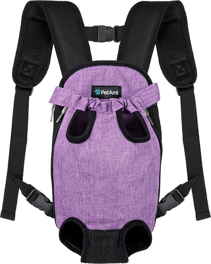 PetAmi Dog Carrier Backpack, Adjustable Pet Cat Front Carrier Backpack - Image 8
