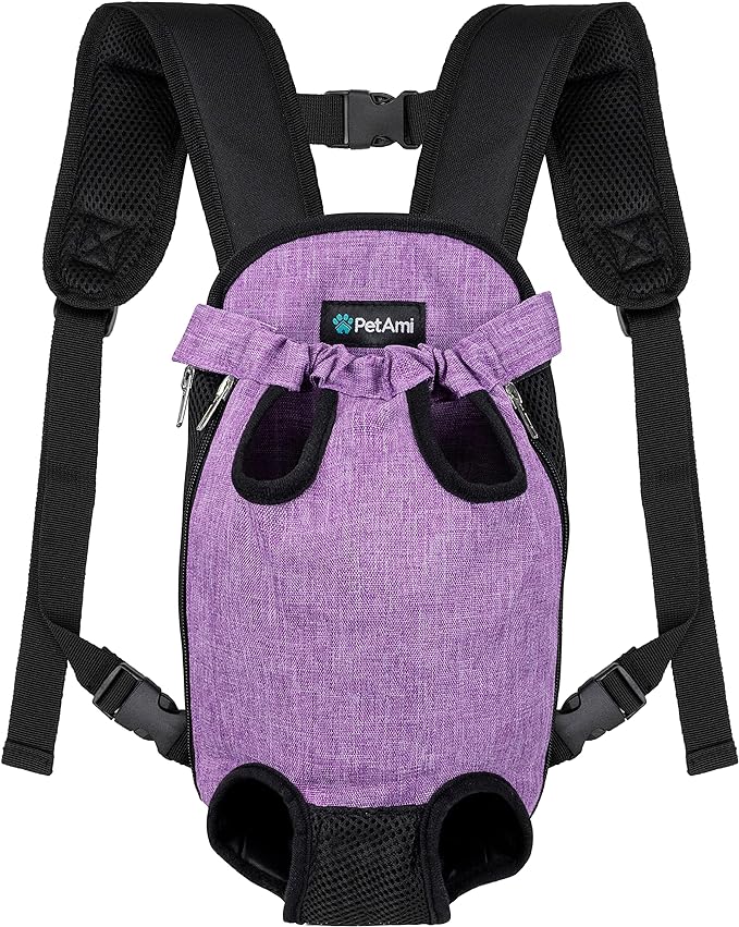 PetAmi Dog Carrier Backpack, Adjustable Pet Cat Front Carrier Backpack - Image 8