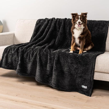 PetAmi Dog Blanket for Large Dogs, Calming Pet Throw for Bed, Washable Sofa - Image 2