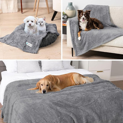 PetAmi Fluffy Waterproof Dog Blanket - Image 5