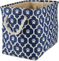 Bone Dry Pet Storage Collection Lattice Paw Print, Nautical Blue, Medium by BoneDry