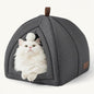 Bedsure Cat Beds for Indoor Cats - 2 in 1 Cat Cave House Tent for Kittens and by BEDSURE