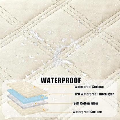 Smiry Waterproof Dog Bed Cover Blanket 30x70, Soft Reversible Pet Blanket - Image 2