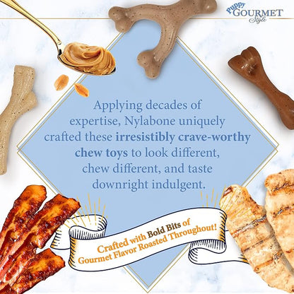 Nylabone Gourmet Style Femur Bone Strong Chew Toy - Image 5