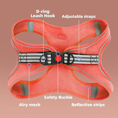 ROYPET Step-in Air Dog Harness, All Weather Mesh Step in Vest Harness - Image 2
