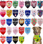 30 Pack Christmas Happy New Year Dog Bandanas Bulk 33 Inch Large Dog Bandanas by Bestwishforyou
